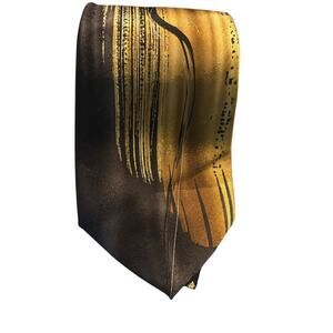 J Garcia Stylish Gold and Black Tie Smoke Signal Collection Fifty-Four